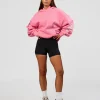CFT BNE 26 Unisex Oversized Hoodie - Candy Pink-Black