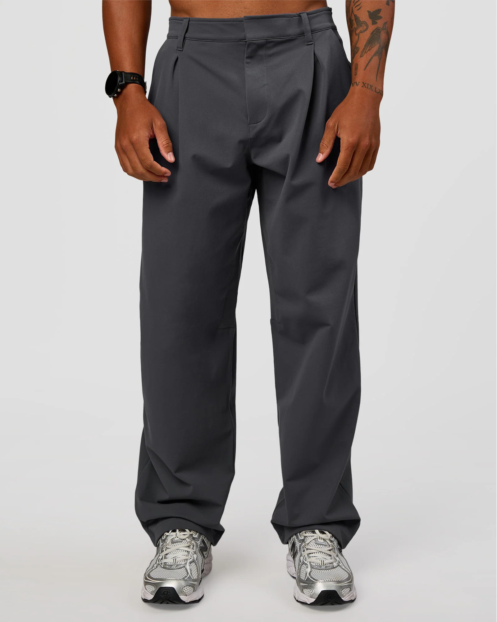 All Day ZeroCrease™ Wide Leg Pant - Dark Storm