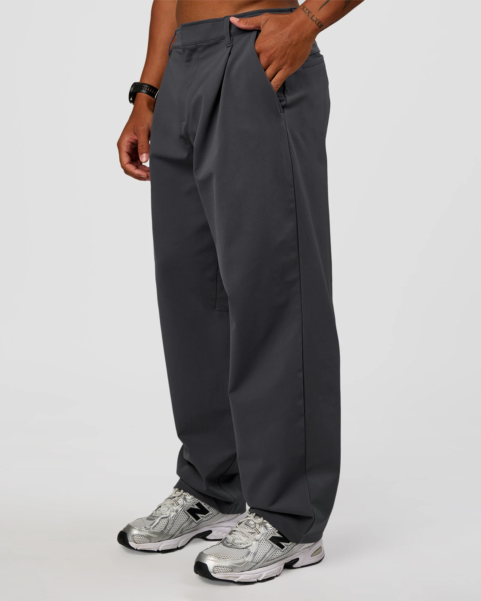 All Day ZeroCrease™ Wide Leg Pant - Dark Storm