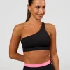 Muse Asymmetric  Sports bra - Black