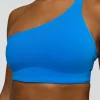 Muse Asymmetric  Sports bra - Palace Blue