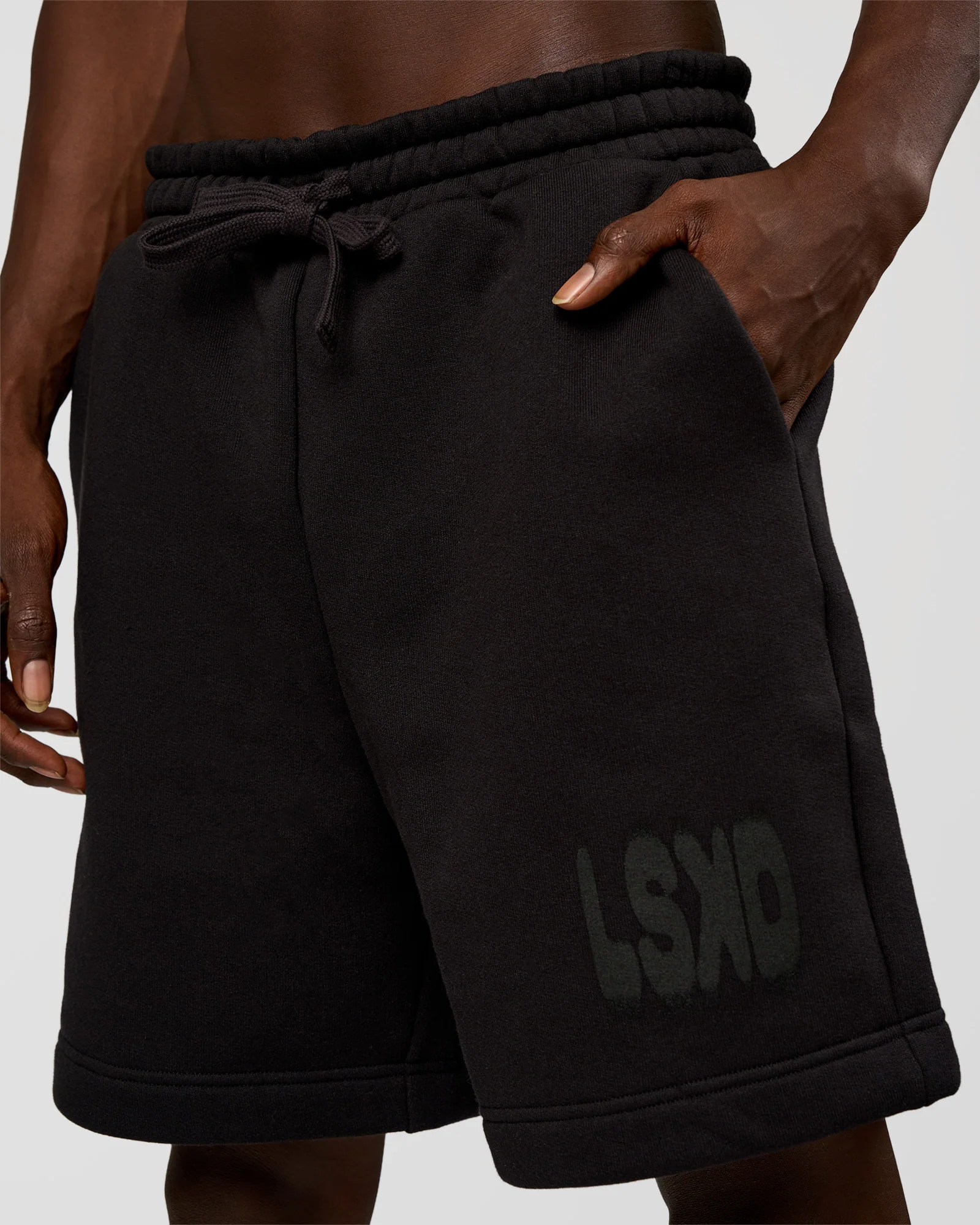 Memory In Motion Heavyweight Fleece 7" Short - Black Washed