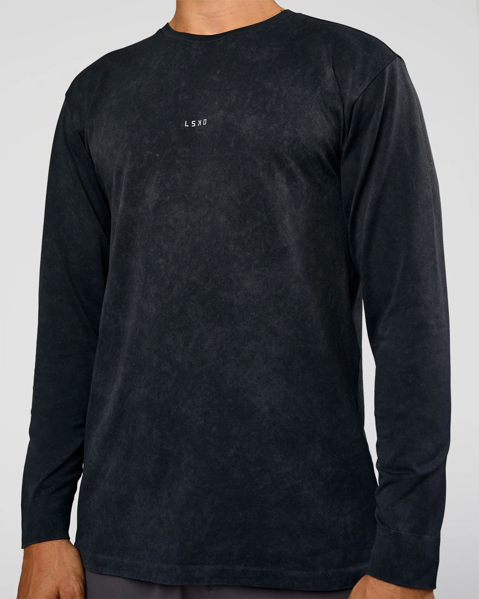 3178-power-oversized-long-sleeve-tee-black-washed-4.webp Power Oversized Long Sleeve Tee - Black Washed