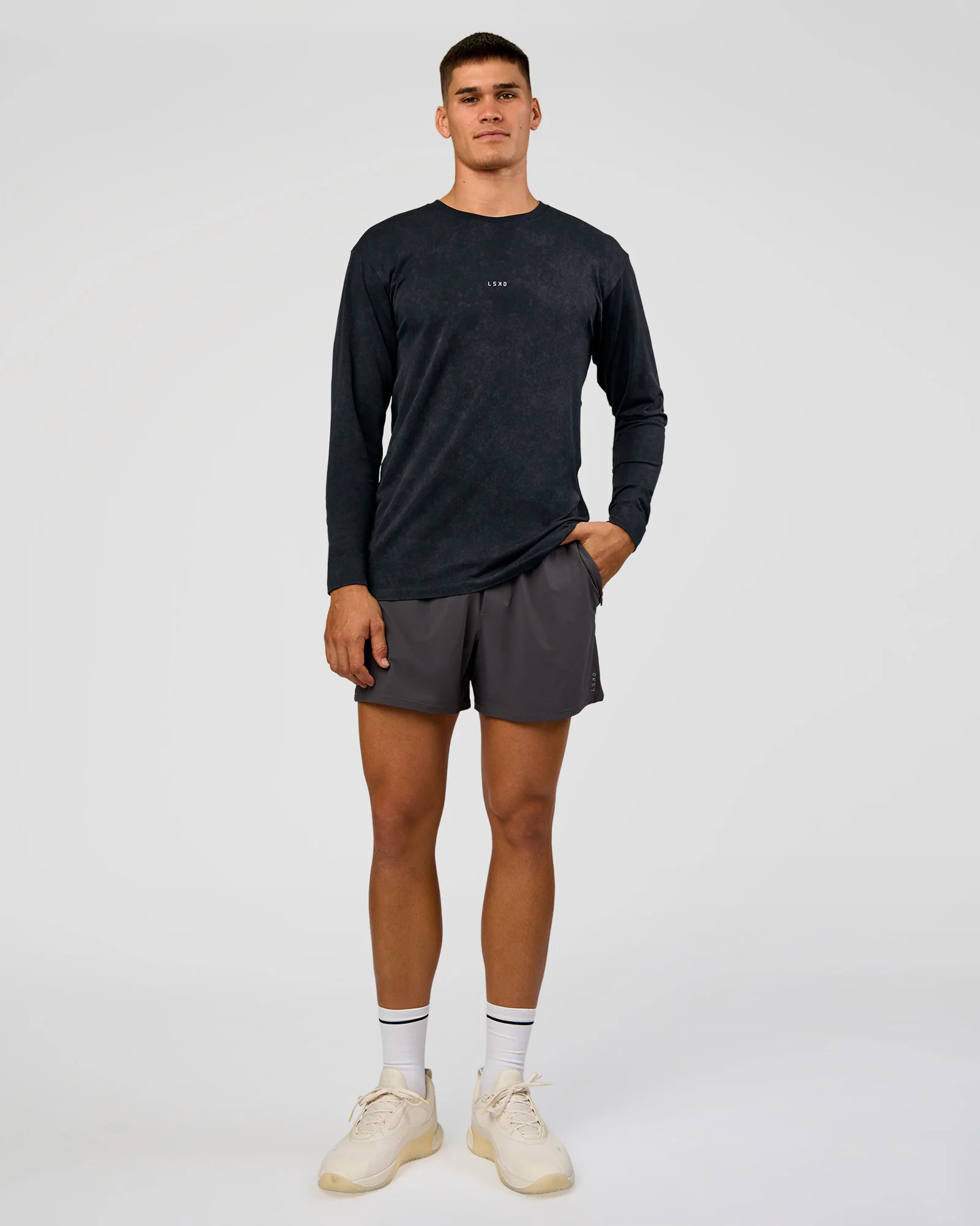 3178-power-oversized-long-sleeve-tee-black-washed-5.webp Power Oversized Long Sleeve Tee - Black Washed