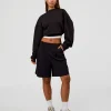 Everyday Elevation Waffle Oversized Sweater - Black