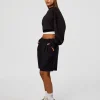 Everyday Elevation Waffle Oversized Sweater - Black