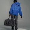 Memory In Motion Ultra Heavyweight Washed Hoodie - Electric Indigo Washed