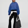 Memory In Motion Ultra Heavyweight Washed Hoodie - Electric Indigo Washed