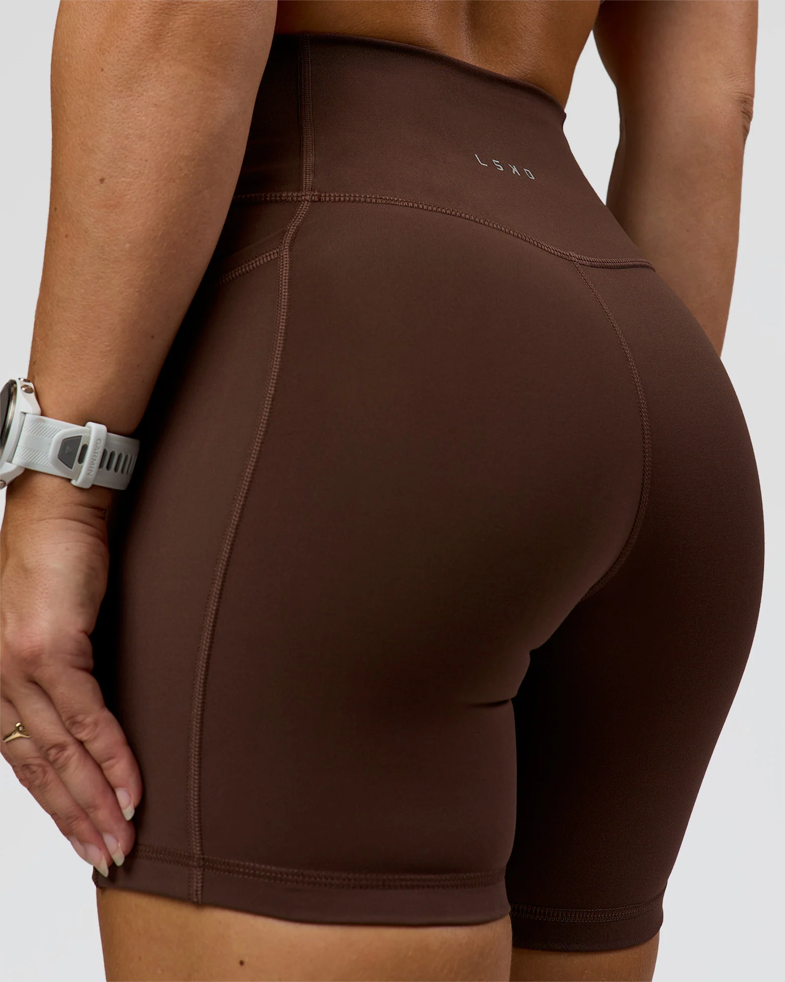 3247-cf-fusion-ultra-high-rise-6-short-pockets-hot-chocolate-1.webp CF Fusion Ultra High-Rise 6" Short Pockets - Hot Chocolate