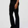 CF Fold Over High-Rise Flared Legging Tall  - Black