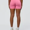Fusion High-Rise 6" Short Pockets - Candy Pink