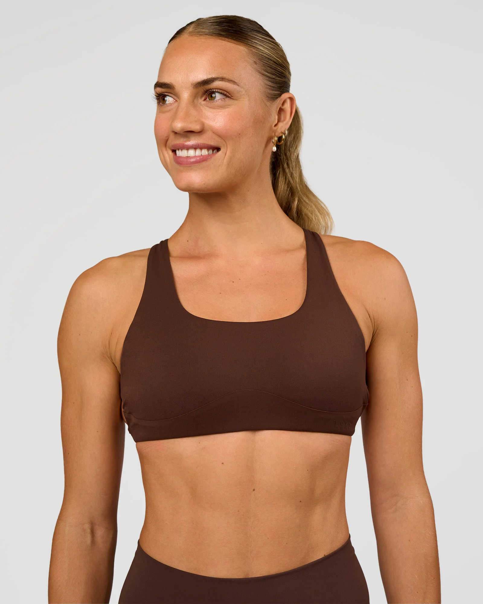 Aspire Sports Bra - Hot Chocolate