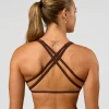 Aspire Sports Bra - Hot Chocolate