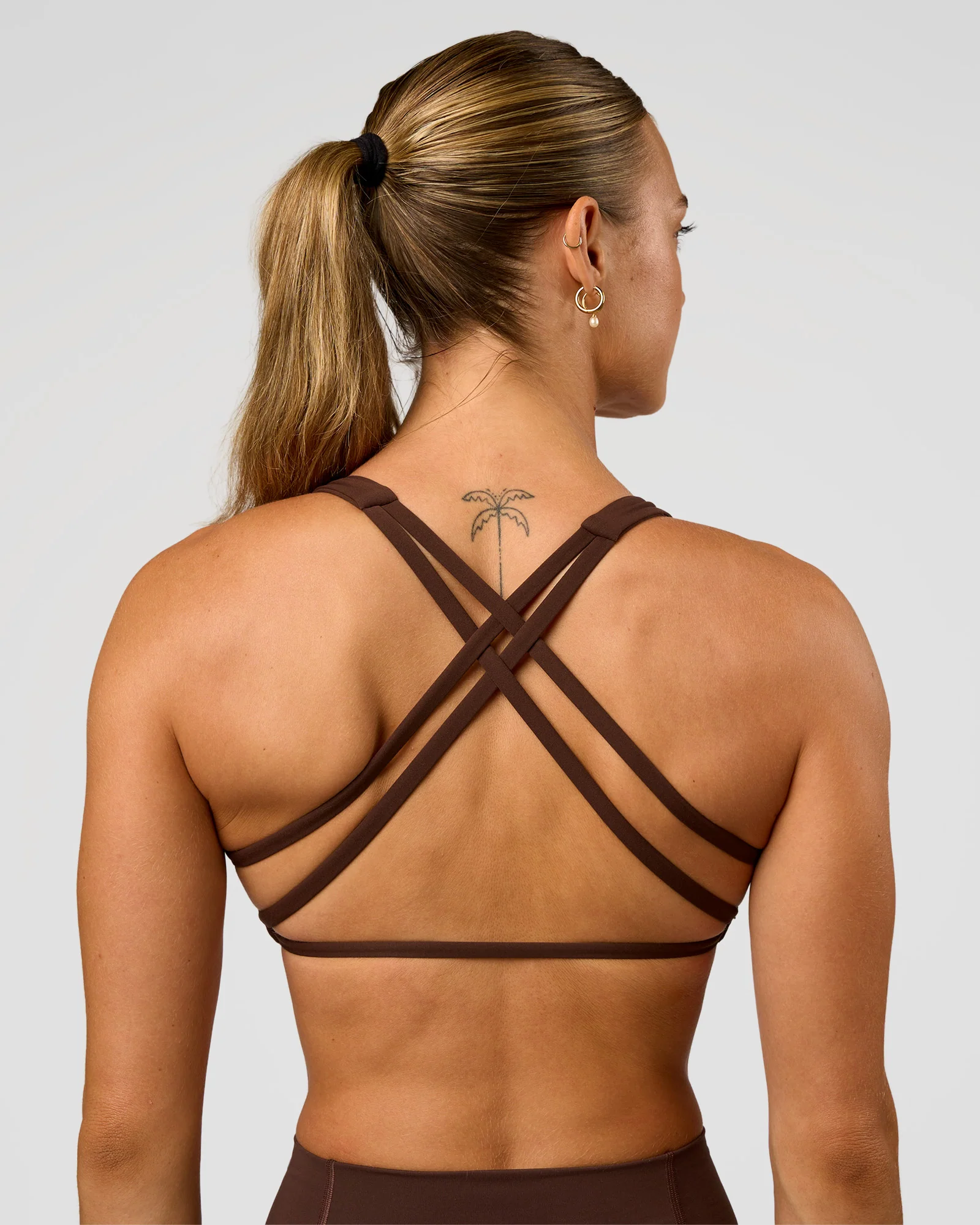 Aspire Sports Bra - Hot Chocolate