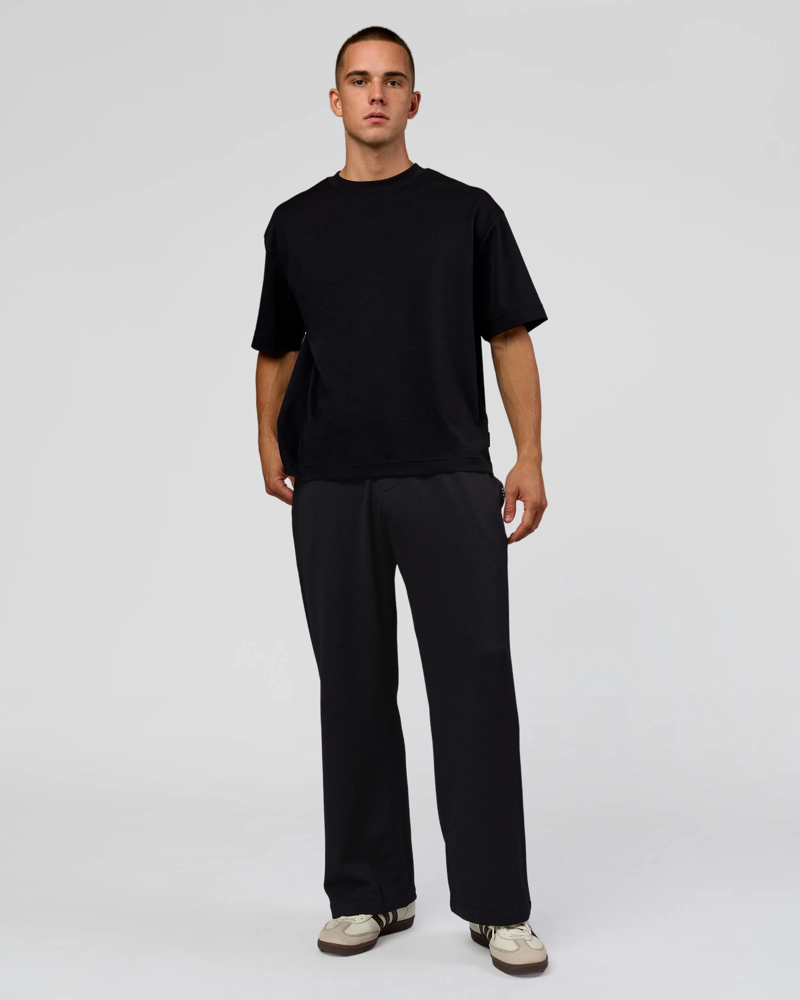3283-everyday-elevation-waffle-wide-leg-pant-black-1.webp Everyday Elevation Waffle Wide Leg Pant - Black