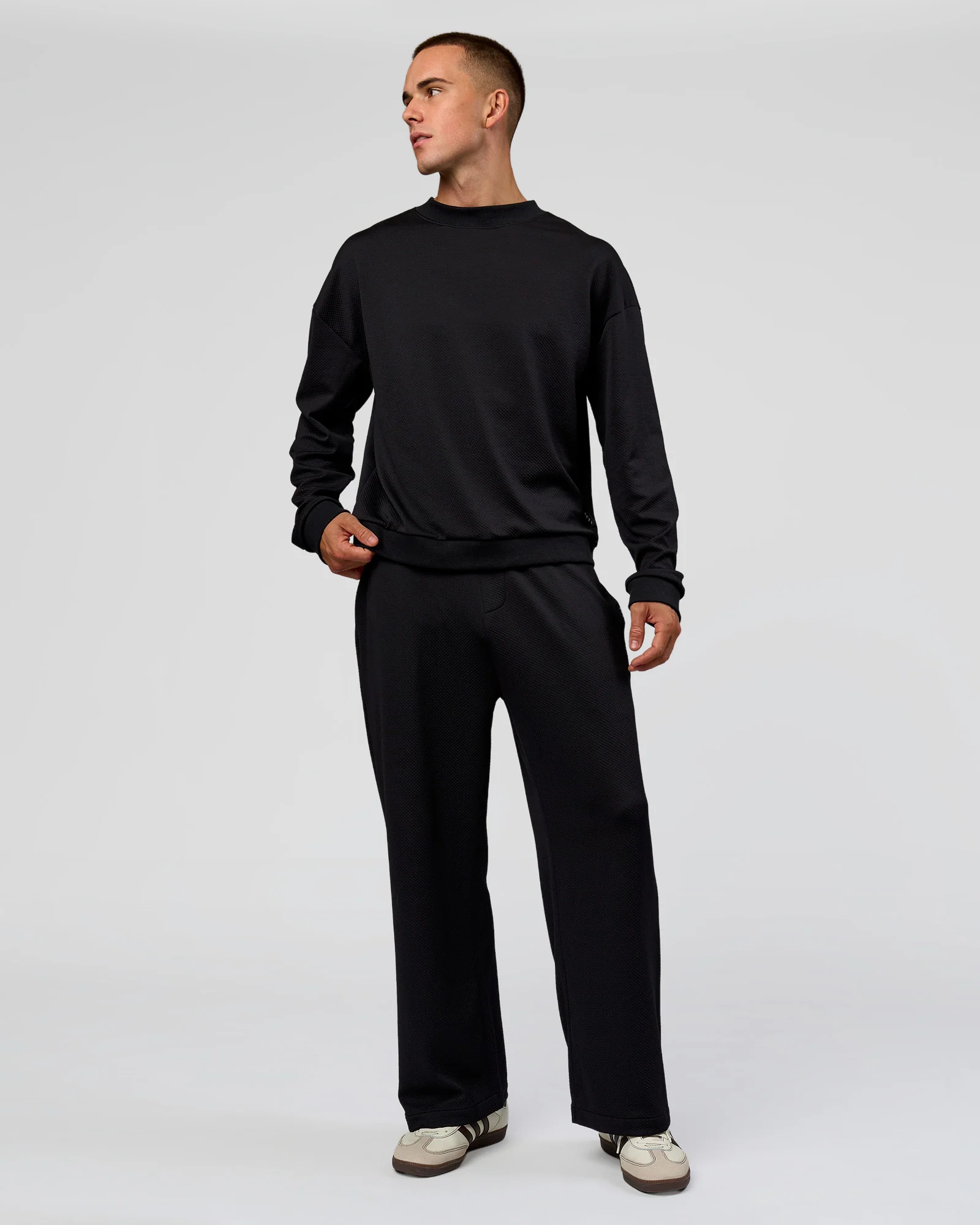 3283-everyday-elevation-waffle-wide-leg-pant-black-10.webp Everyday Elevation Waffle Wide Leg Pant - Black