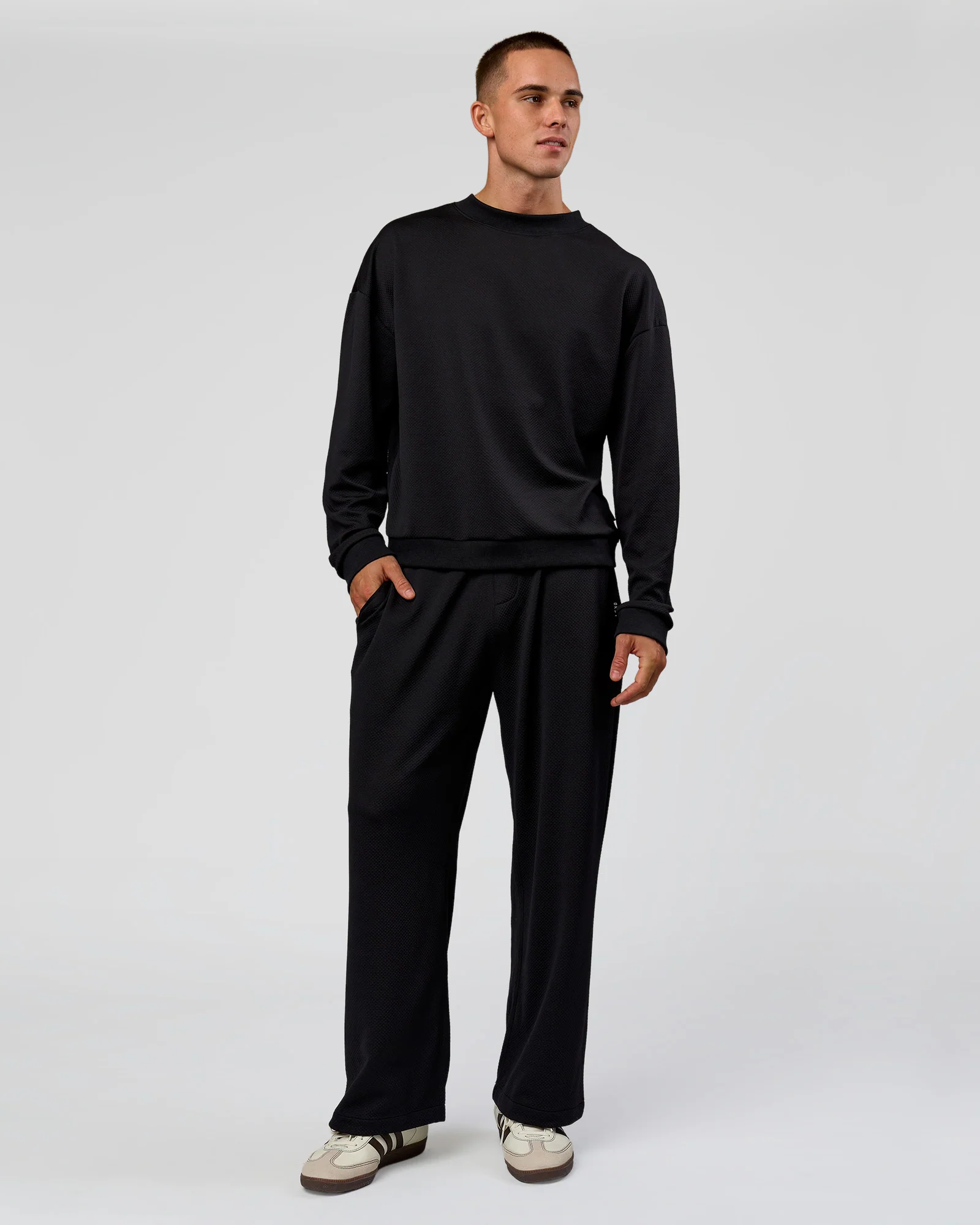 3283-everyday-elevation-waffle-wide-leg-pant-black-9.webp Everyday Elevation Waffle Wide Leg Pant - Black
