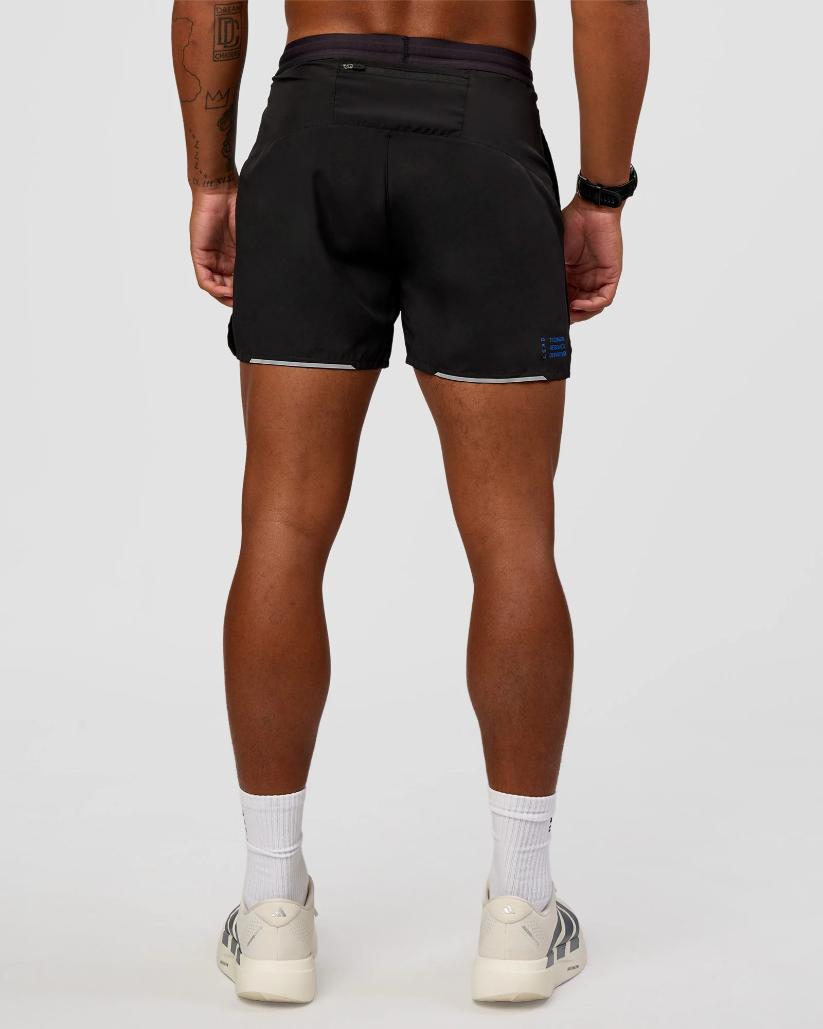 3307-pace-5-lined-running-short-black-lime-glo-indigo-5.webp Pace 5" Lined Running Short - Black-Lime Glo Indigo