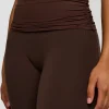 3344-cf-fold-over-high-rise-flared-legging-tall-hot-chocolate-4.webp CF Fold Over High-Rise Flared Legging Tall - Hot Chocolate