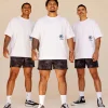 LSKD x Mr.MrSiva ZeroCrease Oversized Tee - White