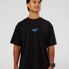 3412-run-club-script-flxcotton-oversized-tee-black-palace-blue-2.webp Run Club Script FLXCotton Oversized Tee - Black-Palace Blue