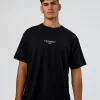 1% Better Every Day EST FLXCotton Oversized Tee - Black