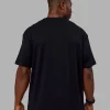 3447-base-flxcotton-tee-oversized-black-3.webp Base FLXCotton Tee Oversized - Black