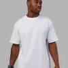 3456-base-flxcotton-tee-oversized-white-5.webp Base FLXCotton Tee Oversized - White