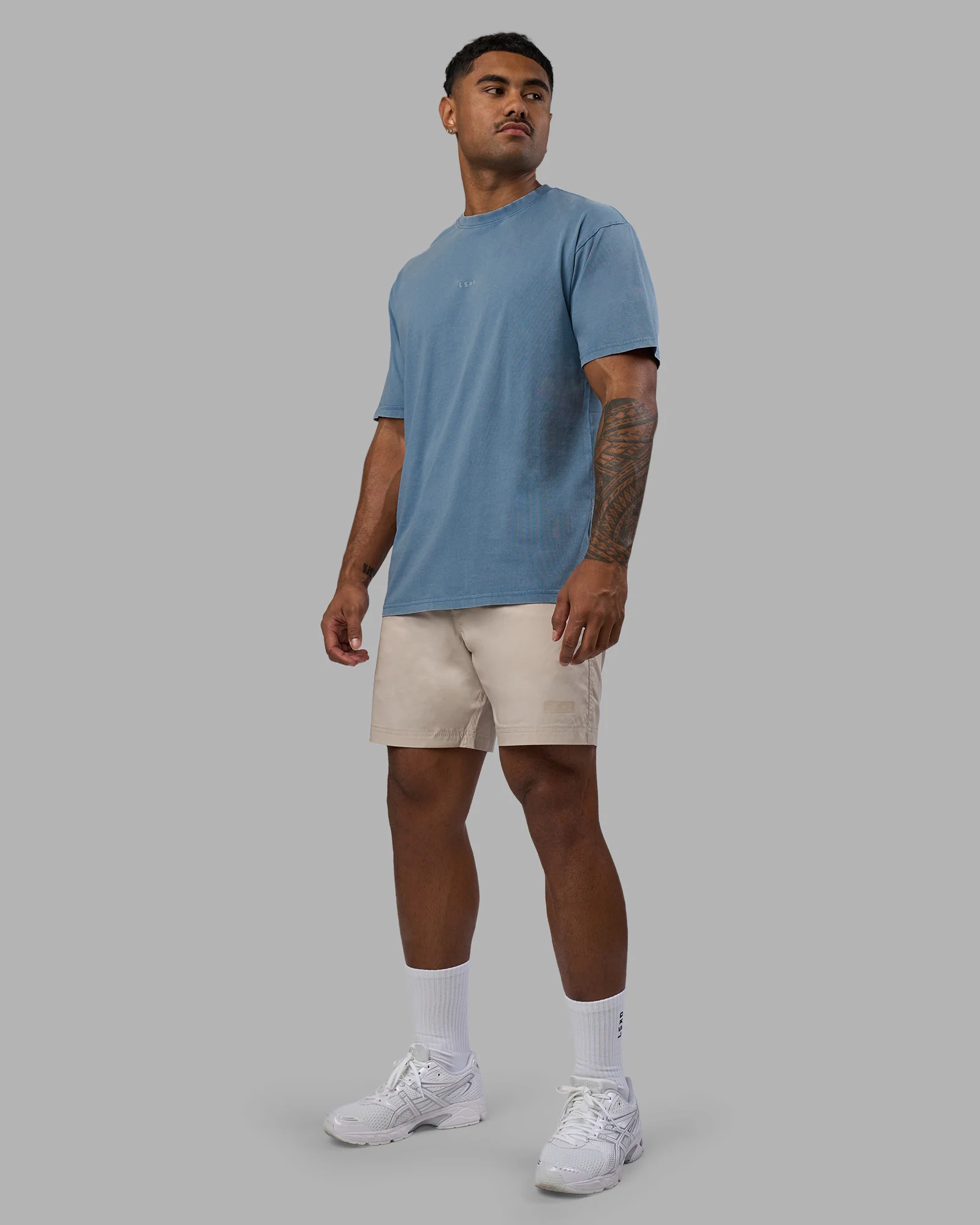 3473-base-flxcotton-tee-oversized-elemental-blue-washed-2.webp Base FLXCotton Tee Oversized - Elemental Blue Washed