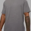 Base FLXCotton Tee Oversized - Storm Front Washed