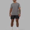 Base FLXCotton Tee - Storm Front Washed
