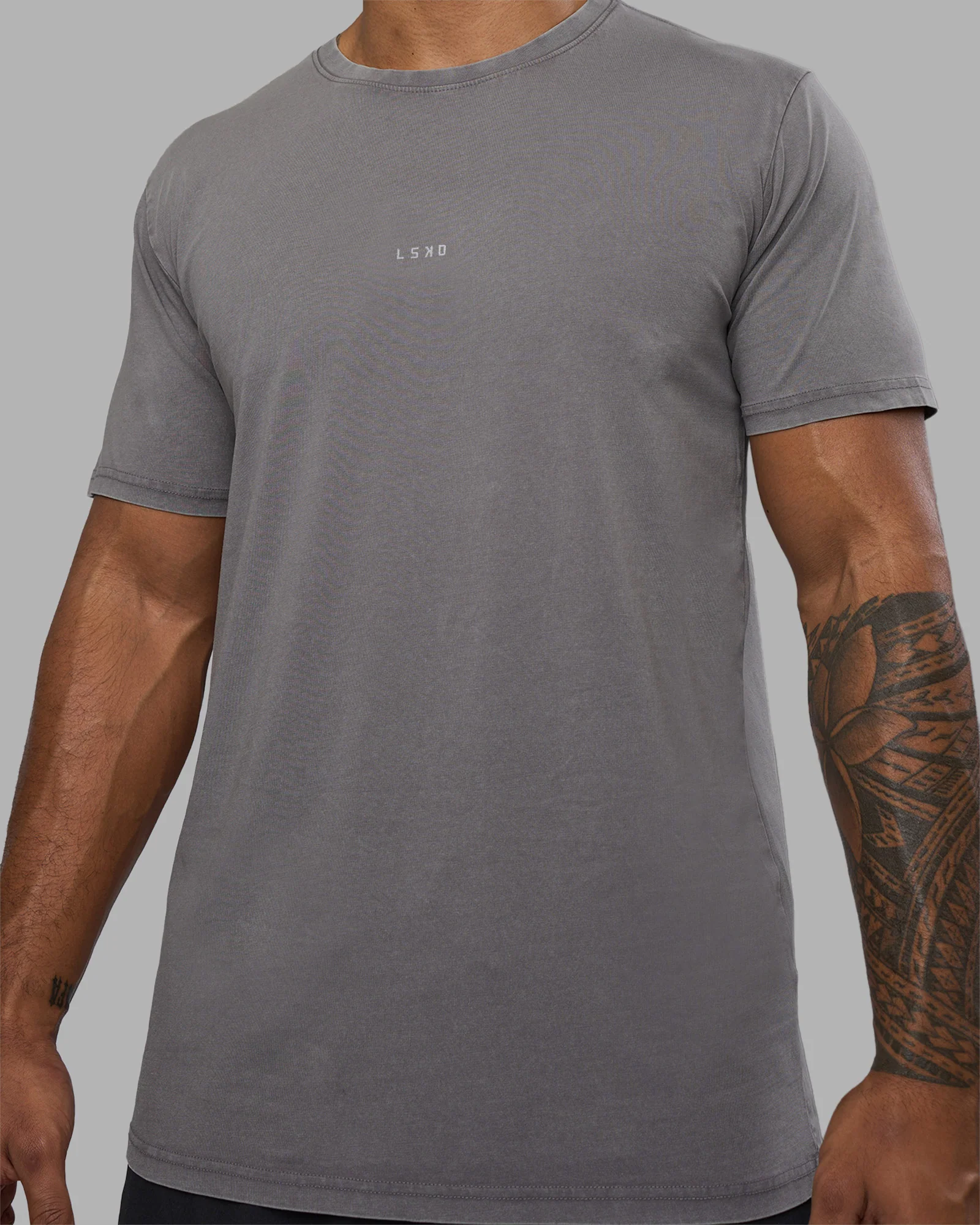 Base FLXCotton Tee - Storm Front Washed