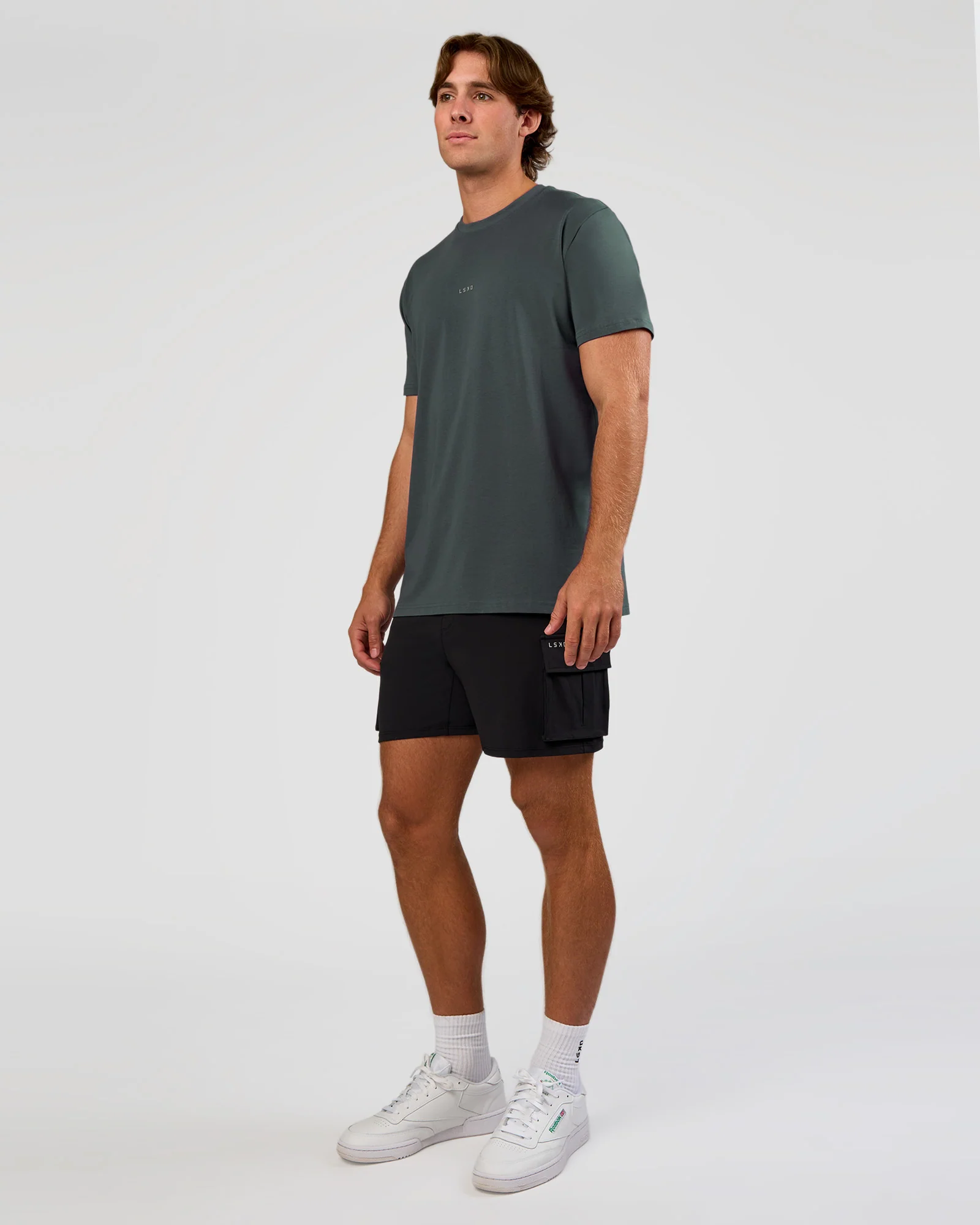 Base FLXCotton Tee - Dark Slate