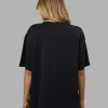 3524-go-to-flxcotton-oversized-tee-black-white-3.webp Go-To FLXCotton Oversized Tee - Black-White