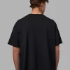 3524-go-to-flxcotton-oversized-tee-black-white-9.webp Go-To FLXCotton Oversized Tee - Black-White