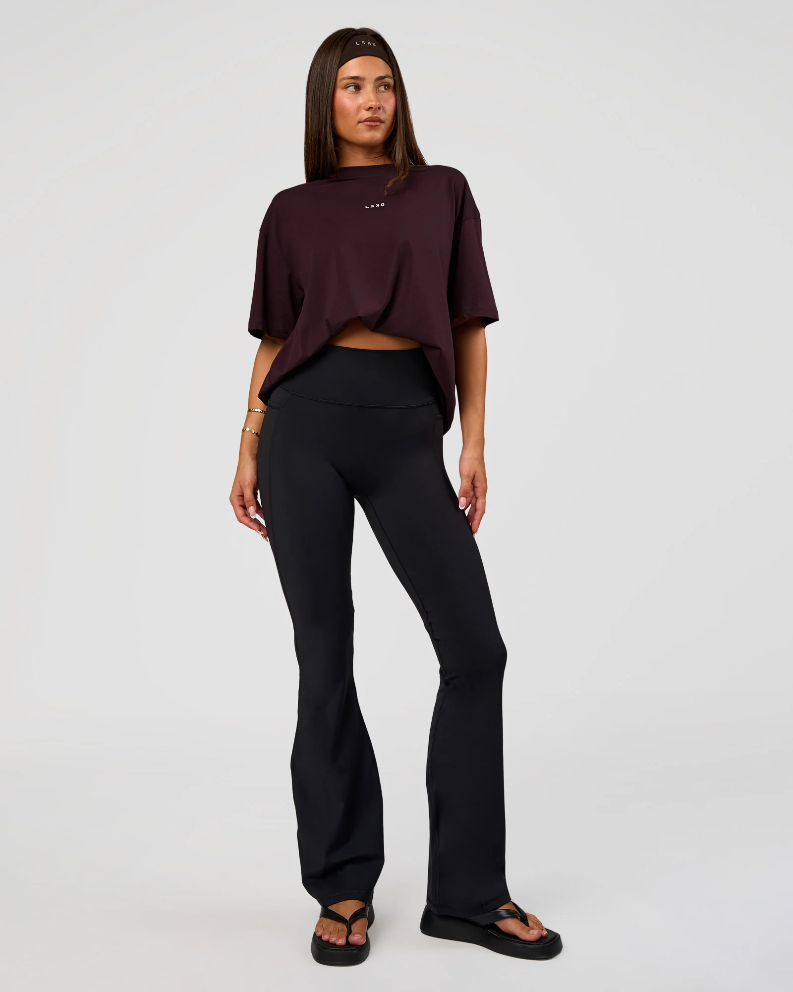 3533-go-to-flxcotton-oversized-tee-midnight-plum-white-2.webp Go-To FLXCotton Oversized Tee - Midnight Plum-White