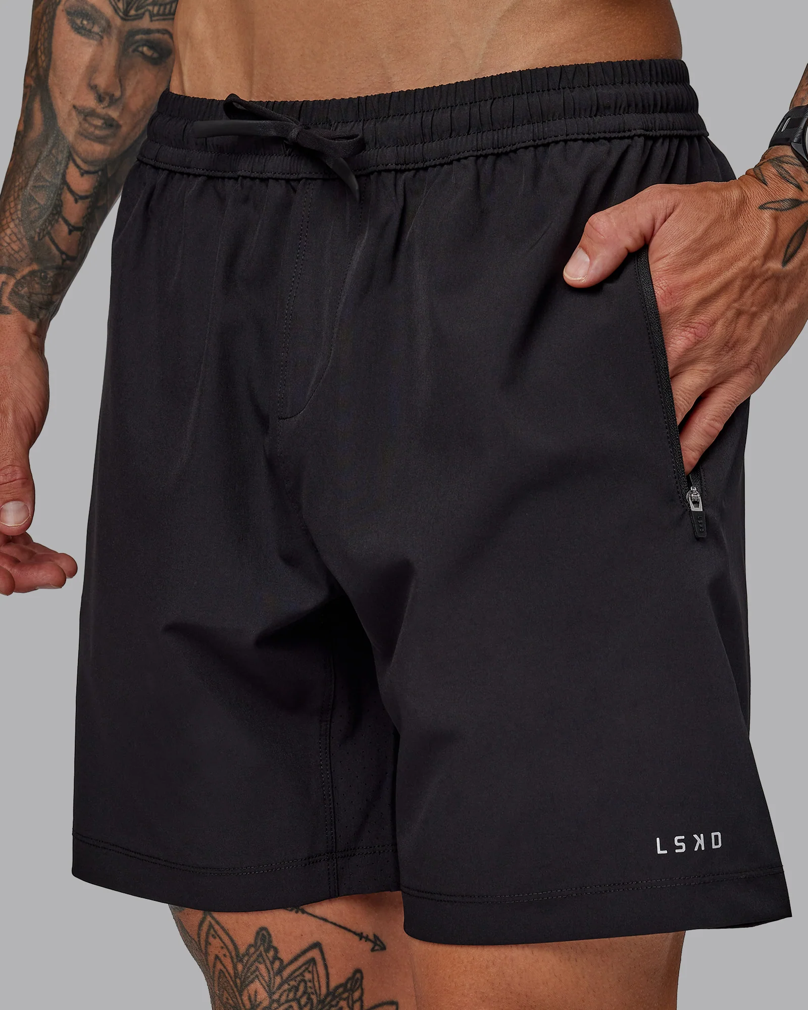 3574-rep-7-performance-short-black-white-3.webp Rep 7'' Performance Short - Black-White