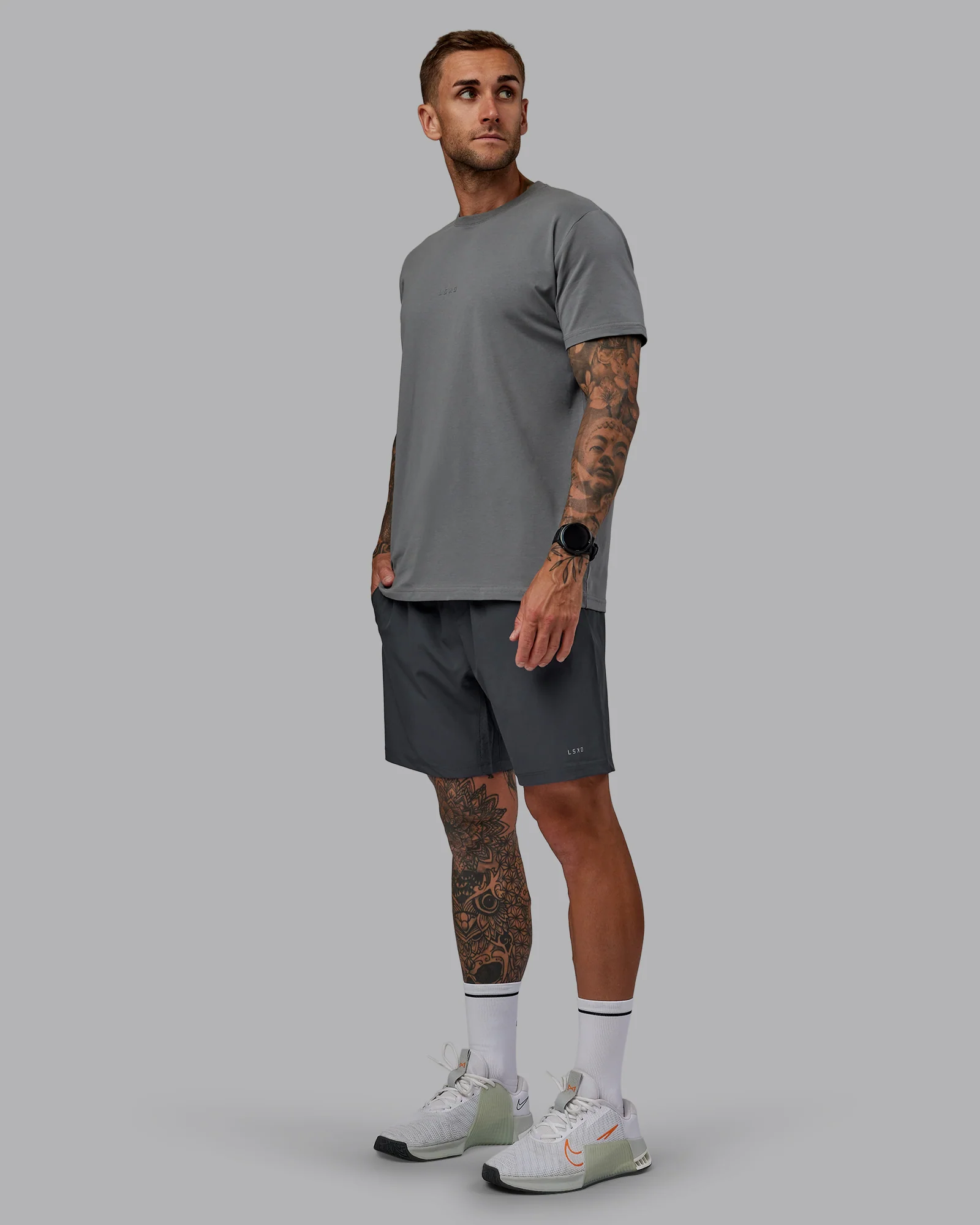 Rep 7'' Performance Short - Dark Storm