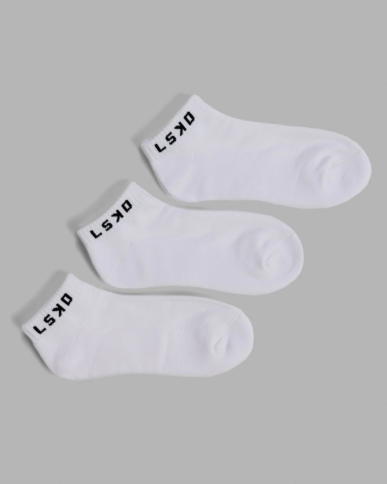 3690-daily-ankle-socks-3-pack-white-5.webp Daily Ankle Socks 3 Pack - White