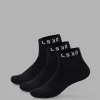 3693-daily-ankle-socks-3-pack-black-1.webp Daily Ankle Socks 3 Pack - Black