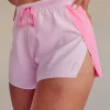 Accelerate 3" High-Rise Running Short - Candy Pink-Marshmallow