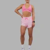 Accelerate 3" High-Rise Running Short - Candy Pink-Marshmallow