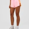 Accelerate 3" High-Rise Running Short - Cantaloupe-Marshmallow