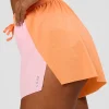 Accelerate 3" High-Rise Running Short - Cantaloupe-Marshmallow