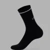 Fast Performance Crew Socks - Black