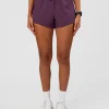 Accelerate 3" High-Rise Running Short - Midnight Plum