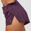 Accelerate 3" High-Rise Running Short - Midnight Plum