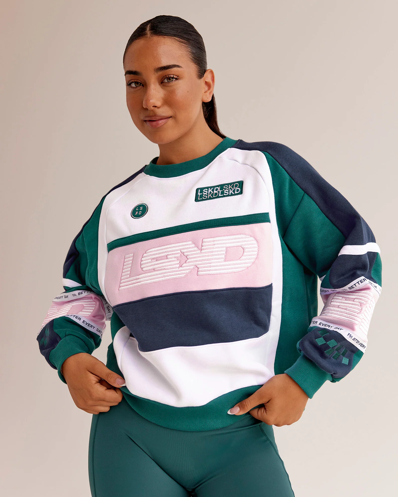Power Sweater - Future Navy-Teal