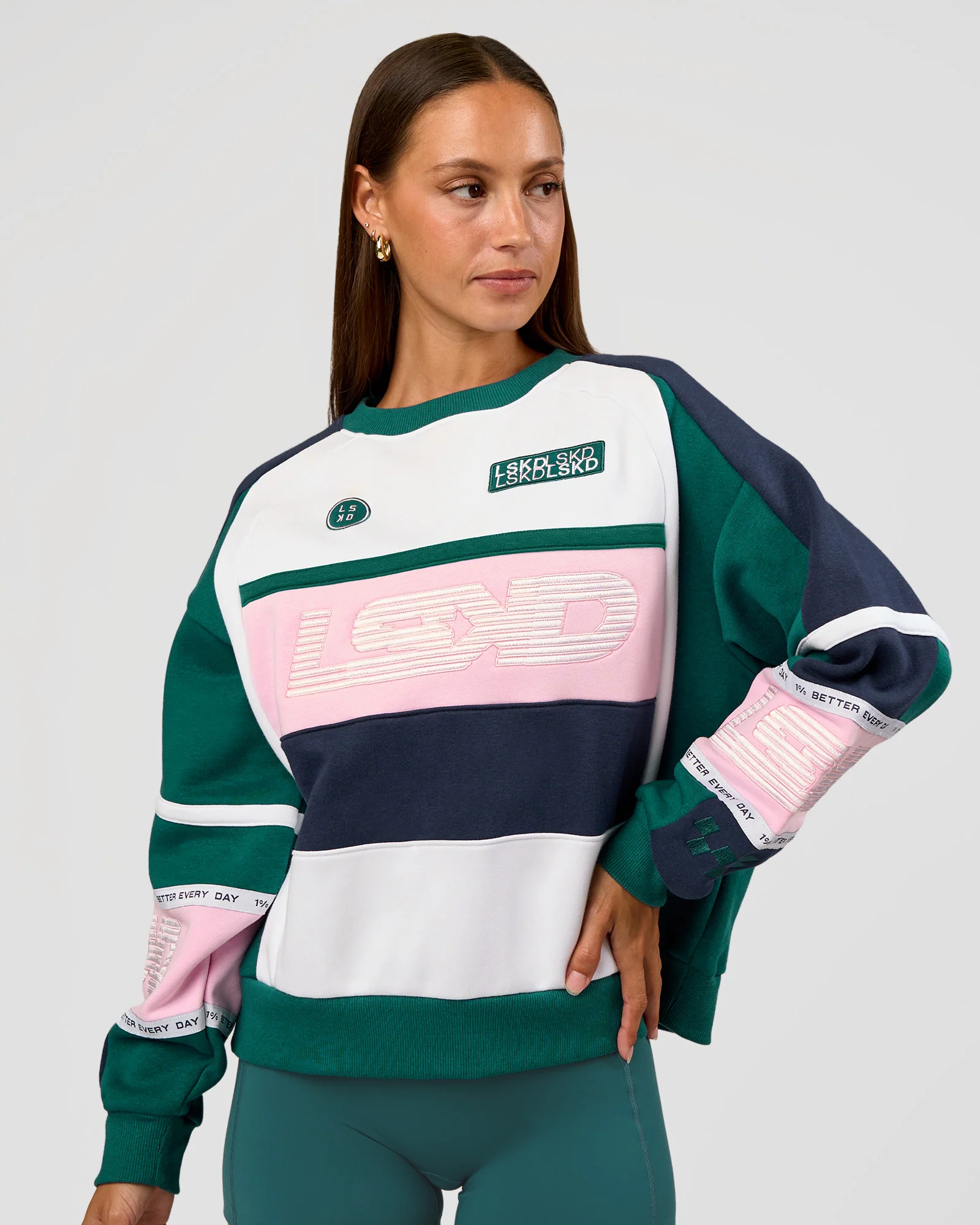 Power Sweater - Future Navy-Teal