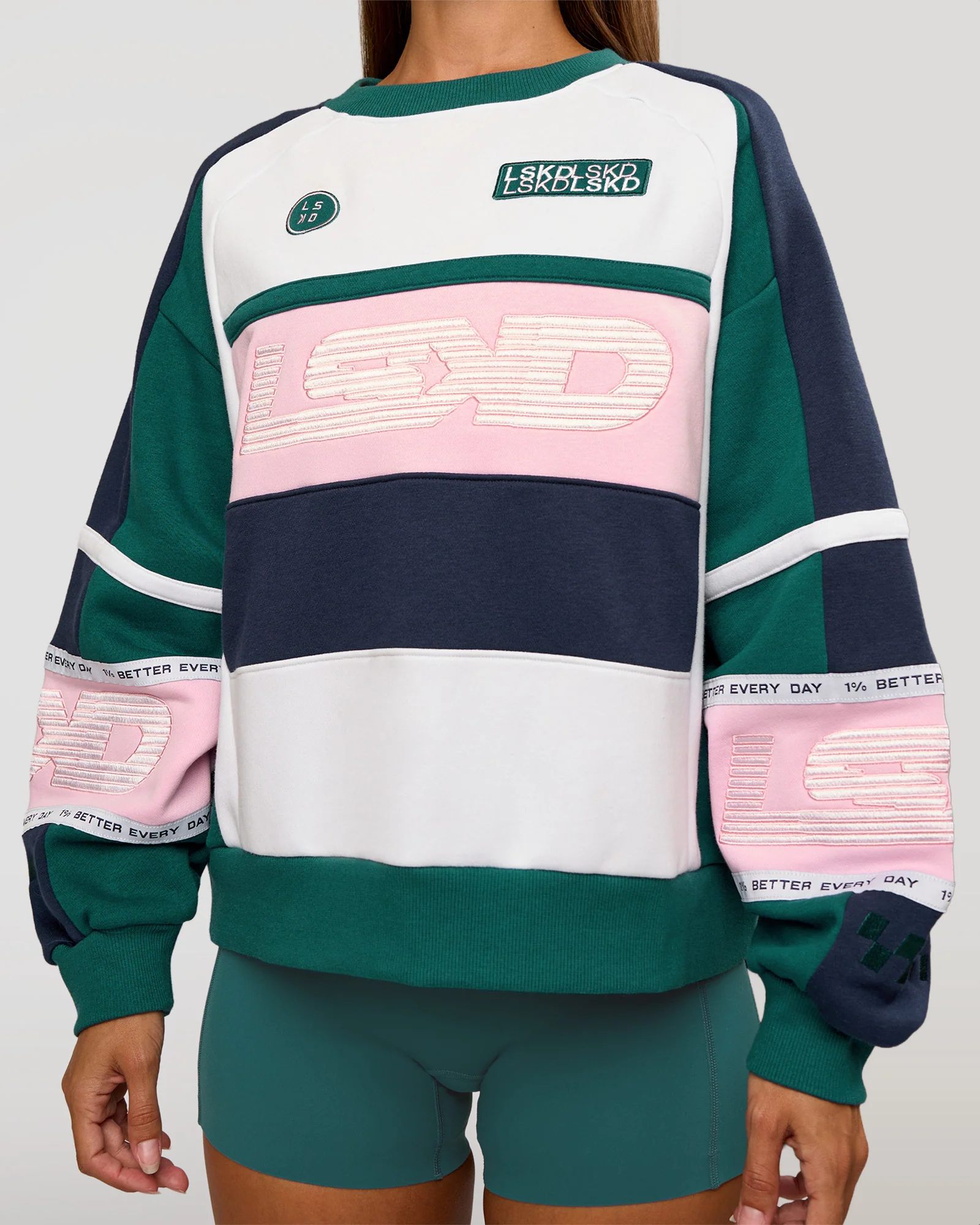 Power Sweater - Future Navy-Teal